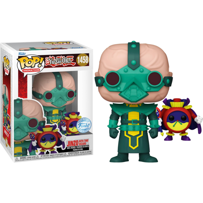 Funko Pop! Yu-Gi-Oh! - Jinzo with Time Wizard #1458