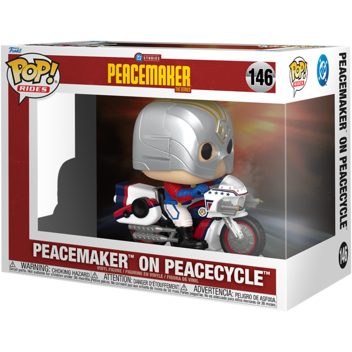 Funko Pop! Rides - Peacemaker - Peacemaker on Peacecycle #146 - Real Pop Mania