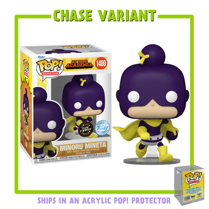 Funko Pop! My Hero Academia - Minoru Mineta with Acrylic Pop! Protector #148 (Chase Variant)