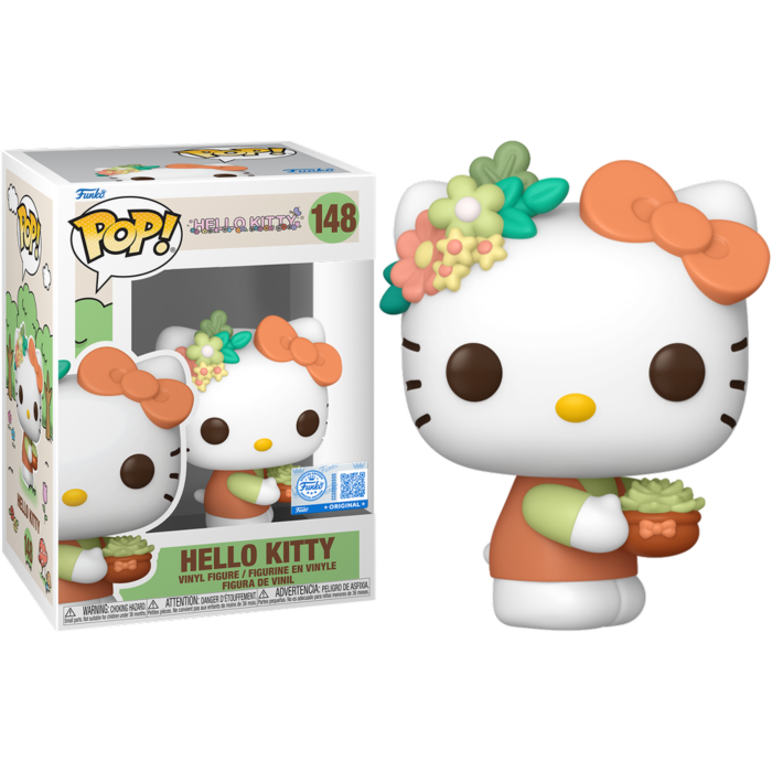Funko Pop! Hello Kitty and Friends - Hello Kitty (Garden Outfit) #148 - Real Pop Mania