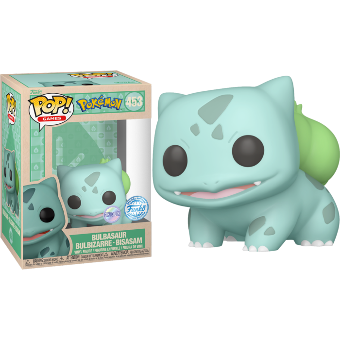 Funko Pop! Pokemon - Bulbasaur (Pastel) #453 - Real Pop Mania
