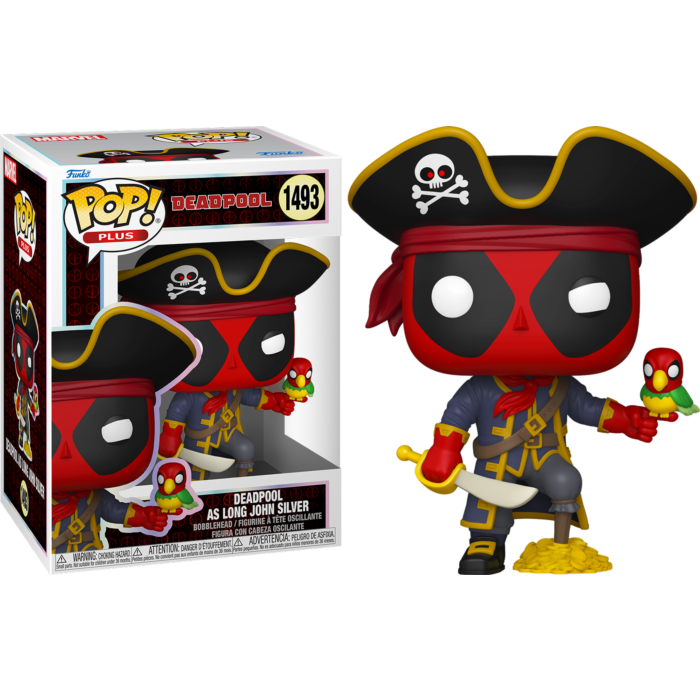 Funko Pop! Plus - Deadpool - Deadpool as Long John Silver #1493