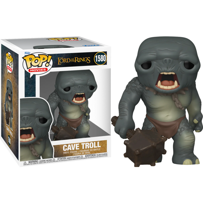 Funko Pop! The Lord of the Rings - Cave Troll 6" Super Sized #1580