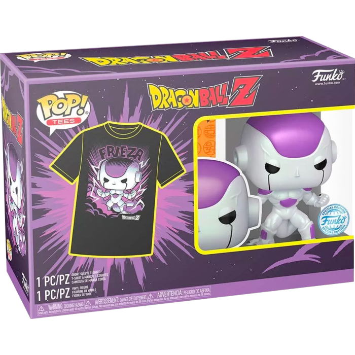 Funko - Dragon Ball Z - Frieza 4th Form - Vinyl Figure & T-Shirt Box Set