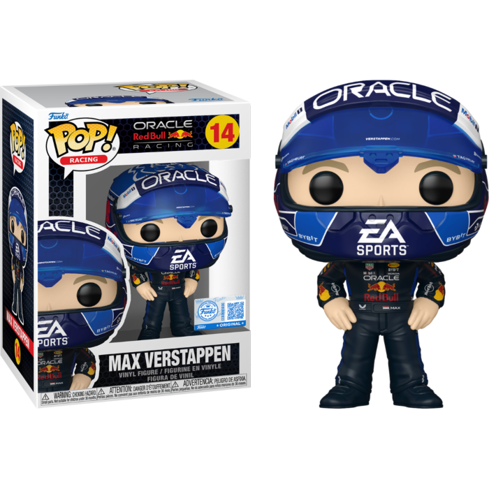 Funko Pop! Formula 1: Oracle Red Bull Racing - Max Verstappen with USA Helmet #14