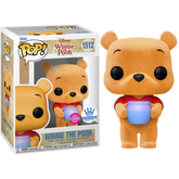 Funko Pop! Winnie the Pooh - Winnie the Pooh Flocked #1512 (+ Box of 3 Mystery Exclusive)