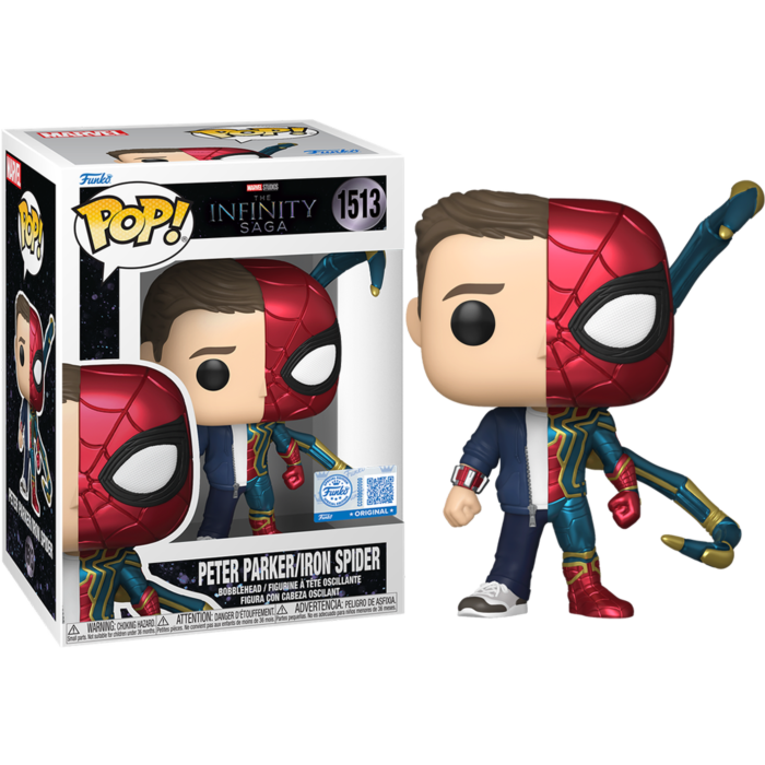 Funko Pop! Marvel: The Infinity Saga - Peter Parker/Iron Spider Split #1513