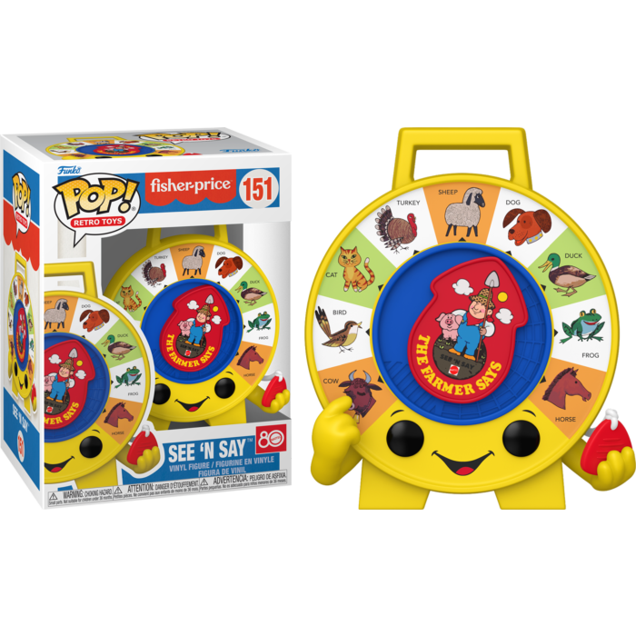 Funko Pop! Retro Toys: Fisher-Price - See n' Say #151