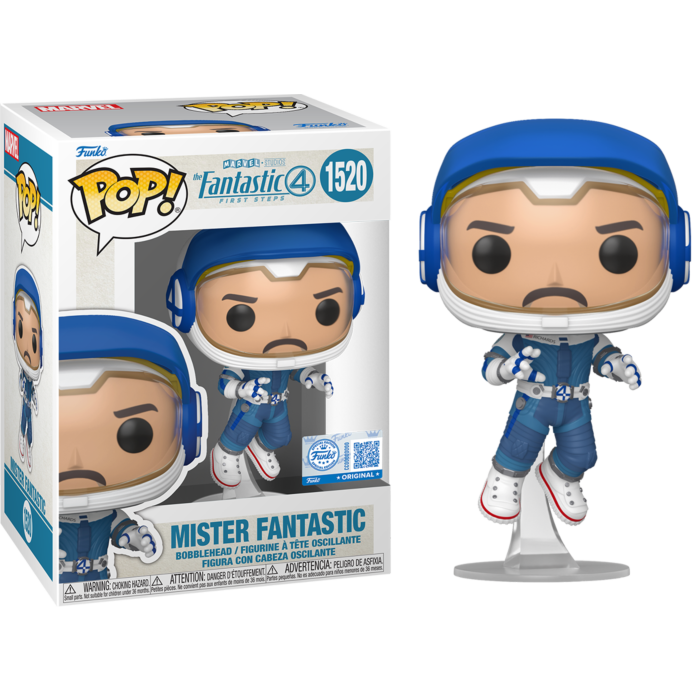 Funko Pop! The Fantastic Four: First Steps (2025) - Mister Fantastic in Space Suit #1520