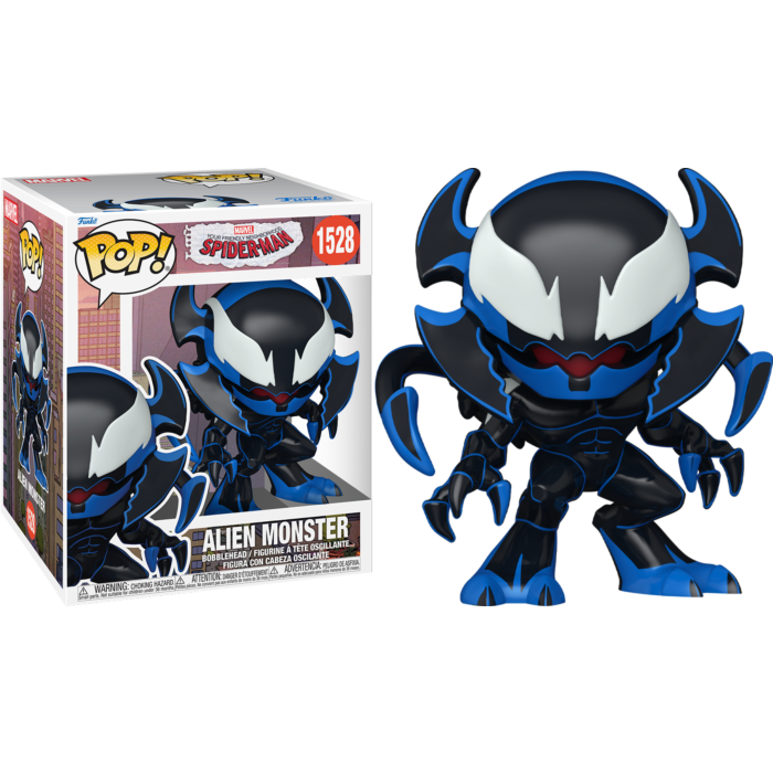 Funko Pop! Your Friendly Neighborhood Spider-Man (2025) - Alien Monster 6" Super Sized #1528