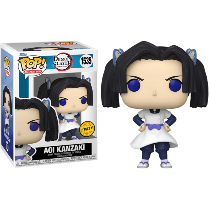 Funko Pop! Demon Slayer - Aoi Kanzaki - in Acrylic with Pop! Protector #1535 - Chase Variant