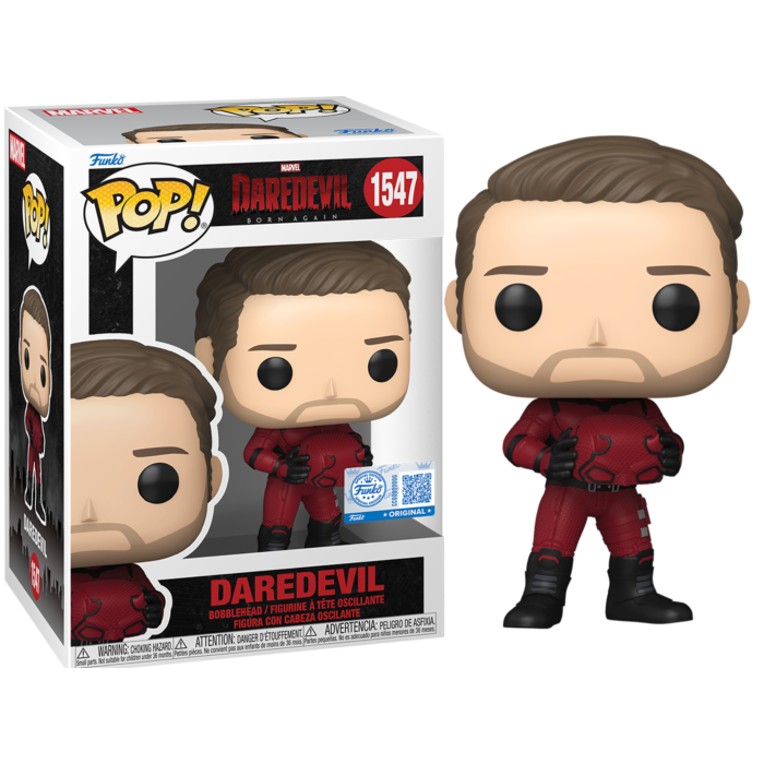 Funko Pop! Daredevil: Born Again (2025) - Daredevil (Unmasked) #1547