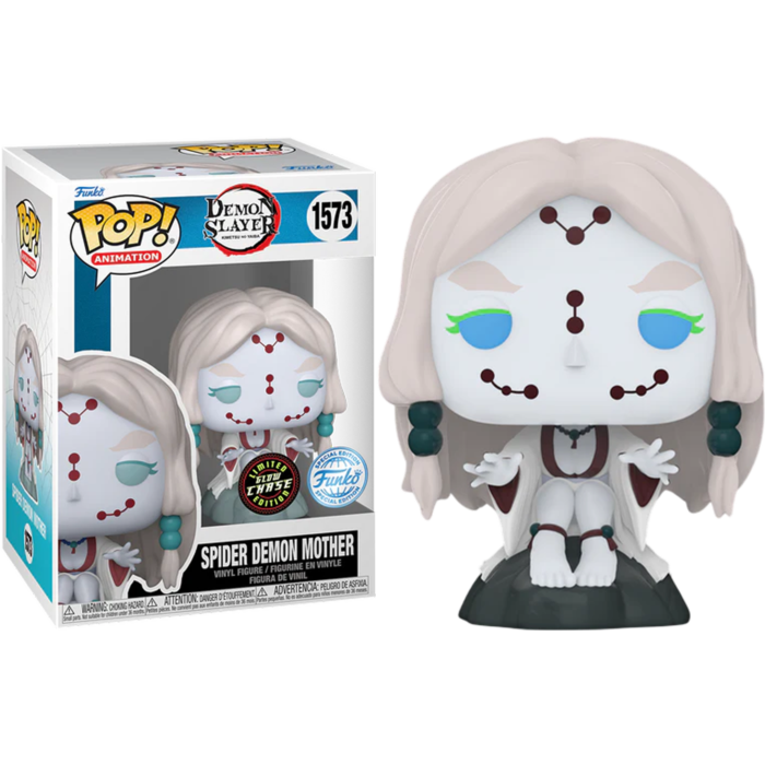 Funko Pop! Demon Slayer - Spider Demon Mother - in Acrylic with Pop! Protector #1573 - Chase Variant