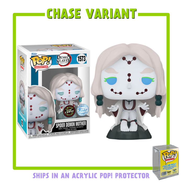 Funko Pop! Demon Slayer - Spider Demon Mother - in Acrylic with Pop! Protector #1573 - Chase Variant