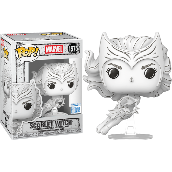 Funko Pop! Marvel: Sketched - Scarlet Witch #1575 - Real Pop Mania