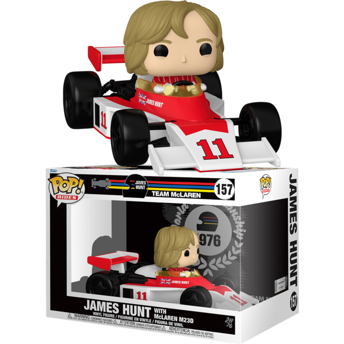 Funko Pop! Rides - F1: Formula 1 - James Hunt with McLaren M23D (Team McLaren) #157