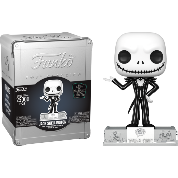 Funko Pop! Classics - The Nightmare Before Christmas - Jack Skellington 25th Anniversary