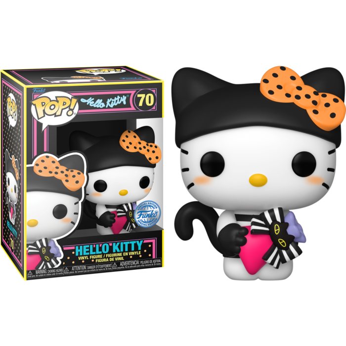 Funko Pop! Sanrio - Hello Kitty Halloween Blacklight #70