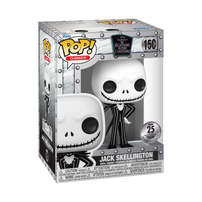 Funko Pop! Classics - The Nightmare Before Christmas - Jack Skellington 25th Anniversary