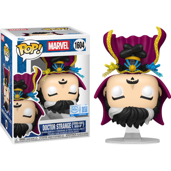 Funko Pop! Marvel - Doctor Strange (Spider-Man Mash-Up) #1604 - Real Pop Mania