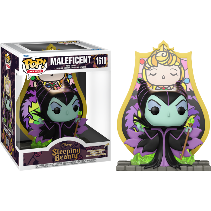 Funko Pop! Sleeping Beauty - Maleficent (Stained Glass) Deluxe #1610