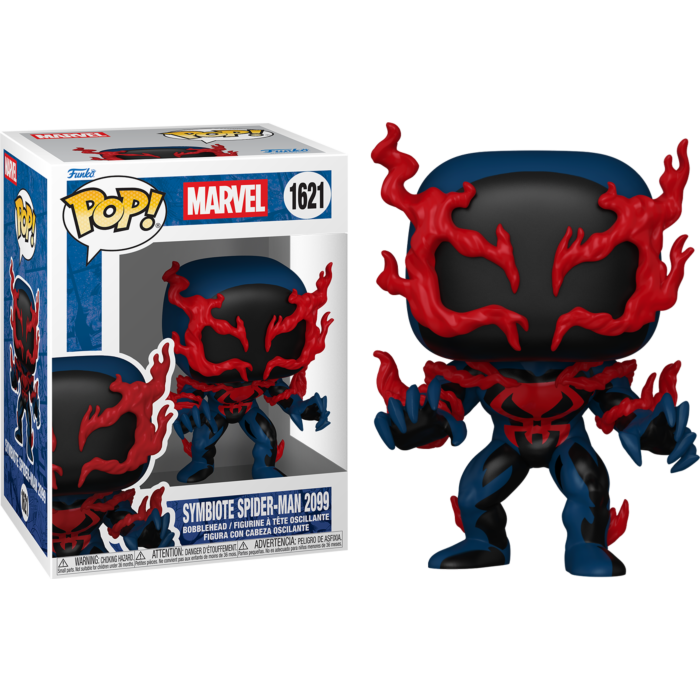 Funko Pop! Spider-Man - King in Black, Symbiote Spider-Man 2099 & Spider-Man - Bundle (Set of 3)