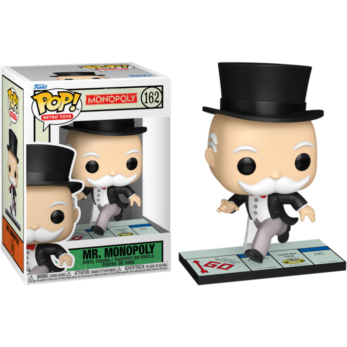 Funko Pop! Monopoly - Mr. Monopoly (Pass Go) #162