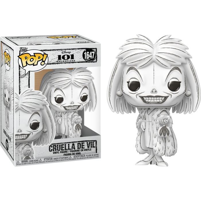 Funko Pop! Disney: Sketched - Cruella De Vil #1647