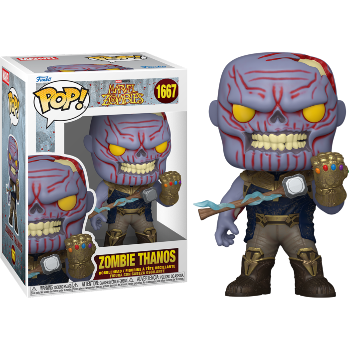 Funko Pop! Marvel Zombies - Zombie Thanos #1667 - Real Pop Mania