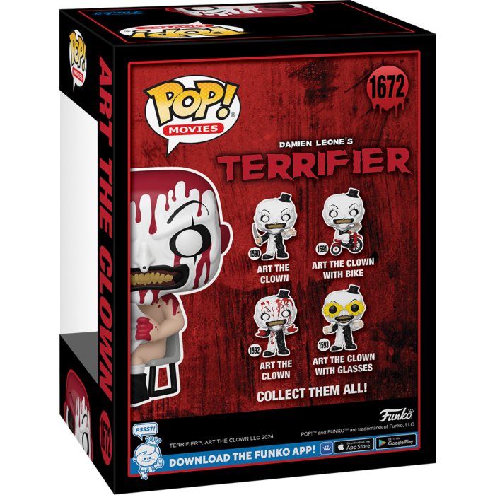 Funko Pop! Terrifier - Art the Clown with Newspaper #1672