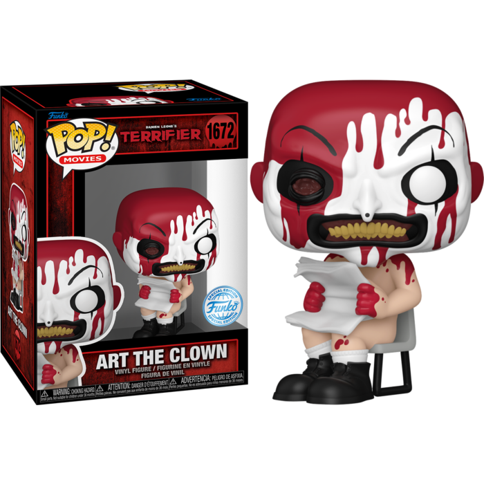 Funko Pop! Terrifier - Art the Clown with Newspaper #1672