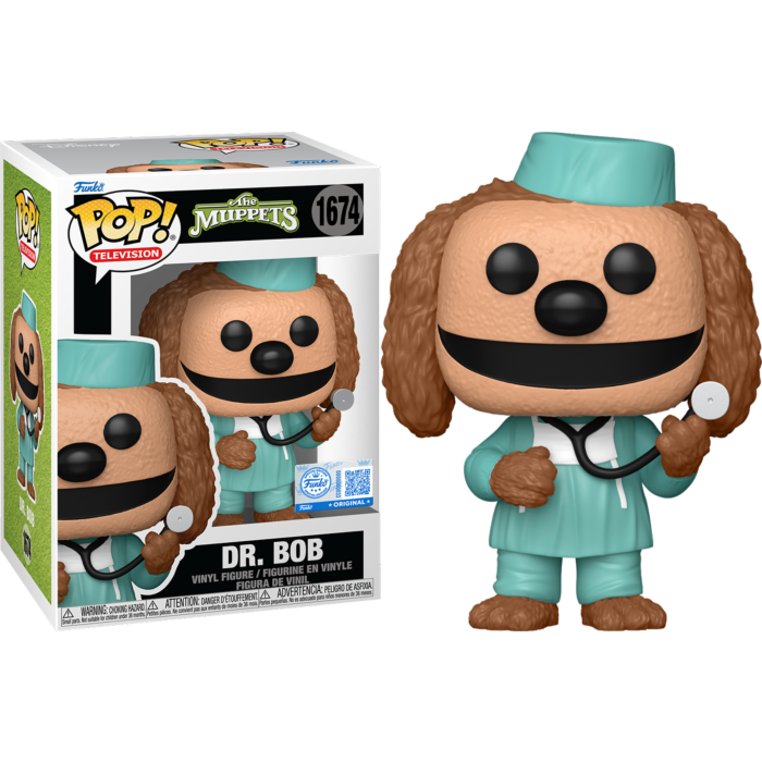 Funko Pop! The Muppets - Dr. Bob Mystery Box #1674 (+ Box of 3 Mystery Exclusive)