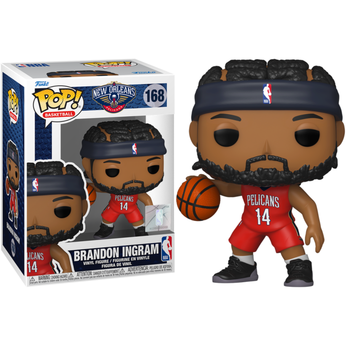 Funko Pop! NBA Basketball - Brandon Ingram New Orleans Pelicans #168 Funko Pop! NBA Basketball - Brandon Ingram New Orleans Pelicans #168
