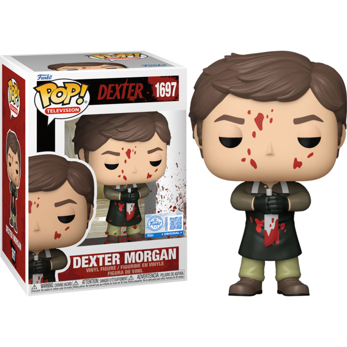 Funko Pop! Dexter - Dexter Morgan (Bloody) #1697 (Exclusive) - Real Pop Mania