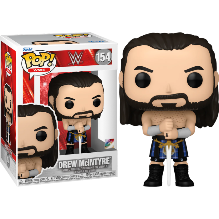 Funko Pop! WWE - Drew McIntyre with Sword #154