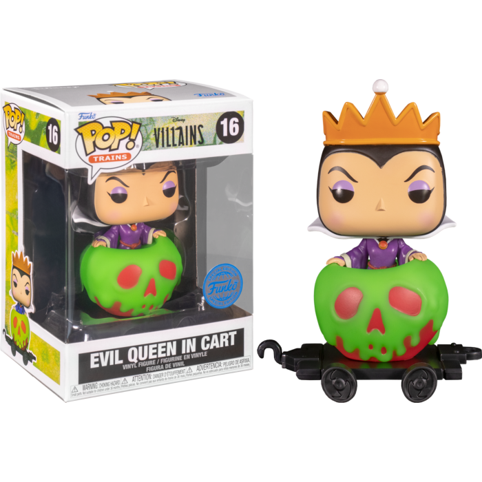 Funko Pop! Disney Villains - Evil Queen in Train Cart #16