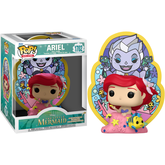 Funko Pop! Deluxe - The Little Mermaid - Ariel (Stained Glass) #1702