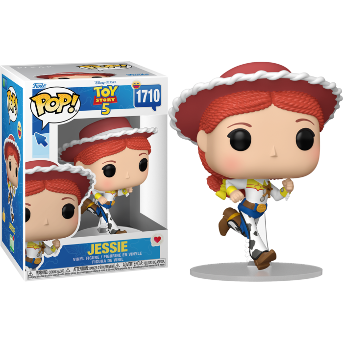 Funko Pop! Toy Story 5 - Jessie, Woody, Buzz, Lilypad & Smarty Pants - Bundle (Set of 5) - Real Pop Mania