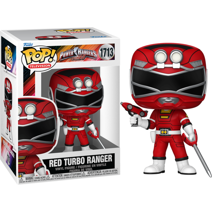 Funko Pop! Power Rangers: Turbo - Red Turbo Ranger #1713