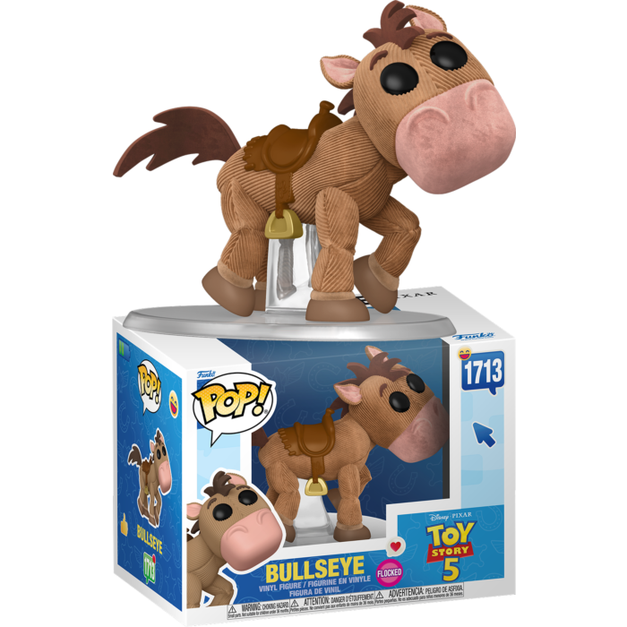 Funko Pop! Premium - Toy Story 5 - Bullseye Flocked #1713 - Real Pop Mania