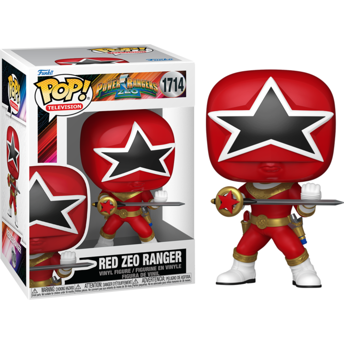 Funko Pop! Power Rangers: Zeo - Red Zeo Ranger #1714