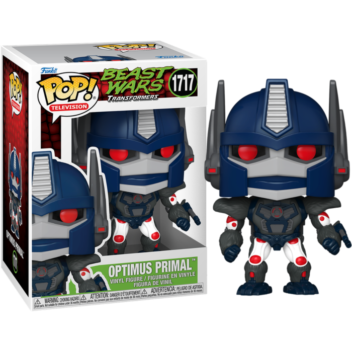 Funko Pop! Transformers: Beast Wars - Optimus Primal #1717 Funko Pop! Transformers: Beast Wars - Optimus Primal #1717