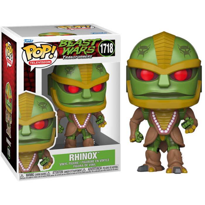 Funko Pop! Transformers: Beast Wars - Rhinox #1718 Funko Pop! Transformers: Beast Wars - Rhinox #1718