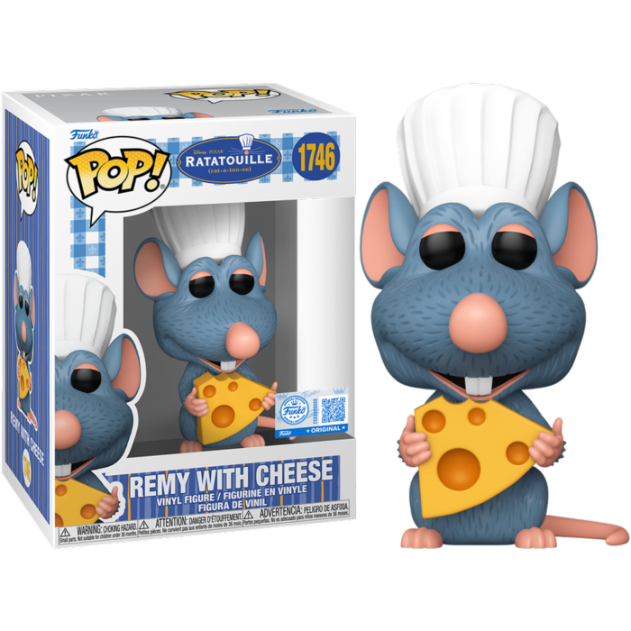Funko Pop! Ratatouille - Remy with Cheese #1746 - Real Pop Mania