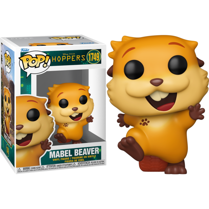 Funko Pop! Hoppers (2026) - Mabel Beaver #1749 - Chase Chance - Real Pop Mania