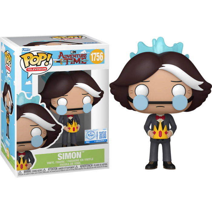Funko Pop! Adventure Time - Simon #1756 (+ Box of 3 Mystery Exclusive)