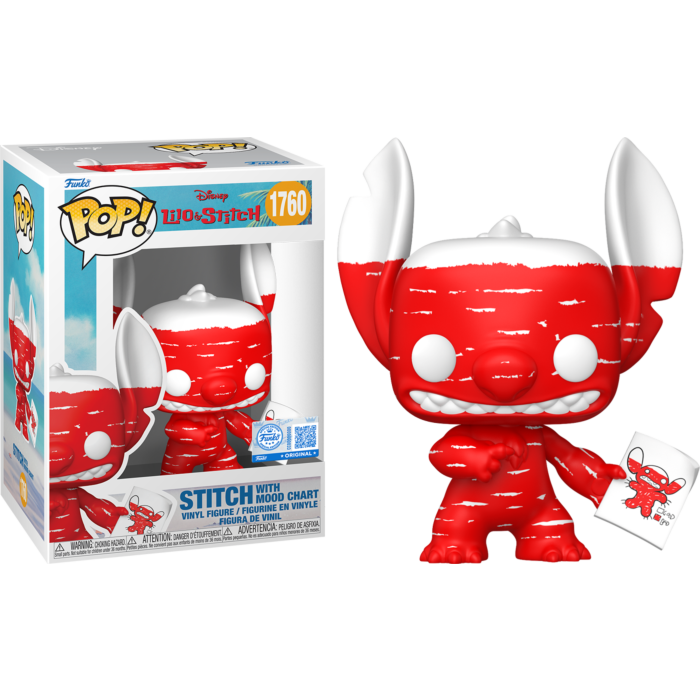 Funko Pop! Lilo & Stitch - Stitch with Mood Chart (Deco) #1760 - Real Pop Mania