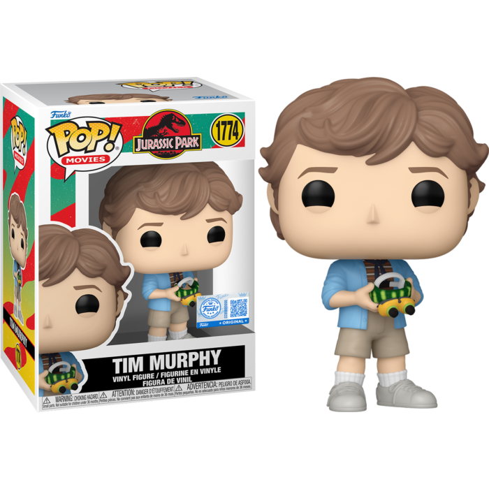 Funko Pop! Jurassic Park - Tim Murphy with Night Vision Goggles #1774
