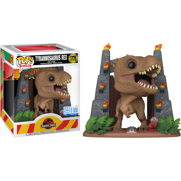 Funko Pop! Jurassic Park - Tyrannosaurus Rex with Gates Deluxe #1775