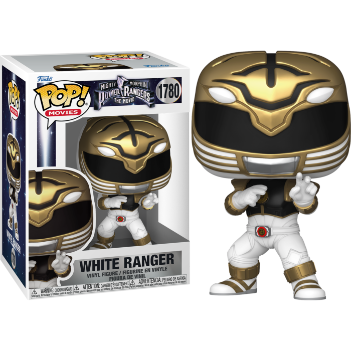 Funko Pop! Mighty Morphin Power Rangers: The Movie (1995) - White Ranger #1780